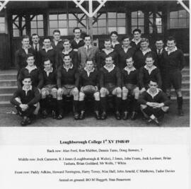 LC 1st XV in 1948-1949