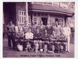 Athletics team in 1946